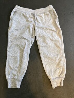 Athleta Gray Heather Lightweight Performance Joggers